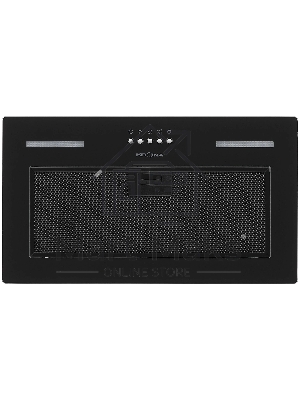 Вытяжка полновстраиваемая Krona WERMUT 500 DN BLACK PB BF