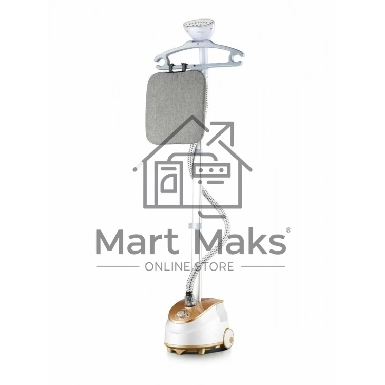 Отпариватель Kelli KL-825 белый/золотой, 2800 Вт, 35 г/мин, 2000 мл