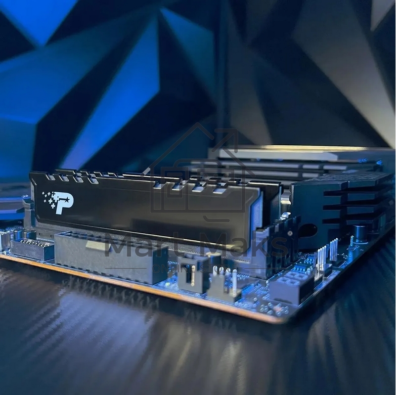Оперативная память Patriot Signature Premium, DDR5, 64GB (2x32 GB), 4800 MHz, CL40, DIMM, радиатор, черный
