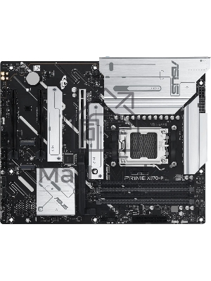 Материнская плата ASUS PRIME X870-P, AM5, AMD X870, 4xDDR5, 2xSATA, 4xM.2, 1xPCIe 5.0 x16, 2xPCIe 4.0 x1, 1xHDMI, 2xUSB-C, 1x 2.5Gb LAN, 4xUSB-A 3.2 Gen 1, 1xUSB-A 3.2 Gen 2, 4xUSB-A 2.0, 3x3.5 мм, 7.1, ATX