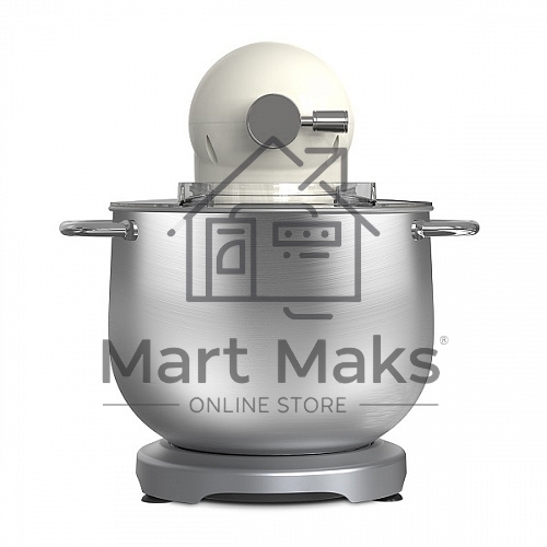 Планетарный миксер BQ MX851 Cream-Silver. Макс. мощность: 1800Вт / Параметри электропитания: 220-240 В, 50-60 Гц / Объем чаши: 8л / Вместимость загрузочного лотка: 2кг / Производительность: 2кг/мин / Скорость вращения шнека: до 210 об/мин / длина сетевого