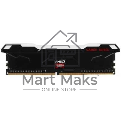 Оперативная память AMD Radeon R7, DDR5, 16GB (1x16GB), 7200MHz, CL46, DIMM, с радиатором, RGB, черный