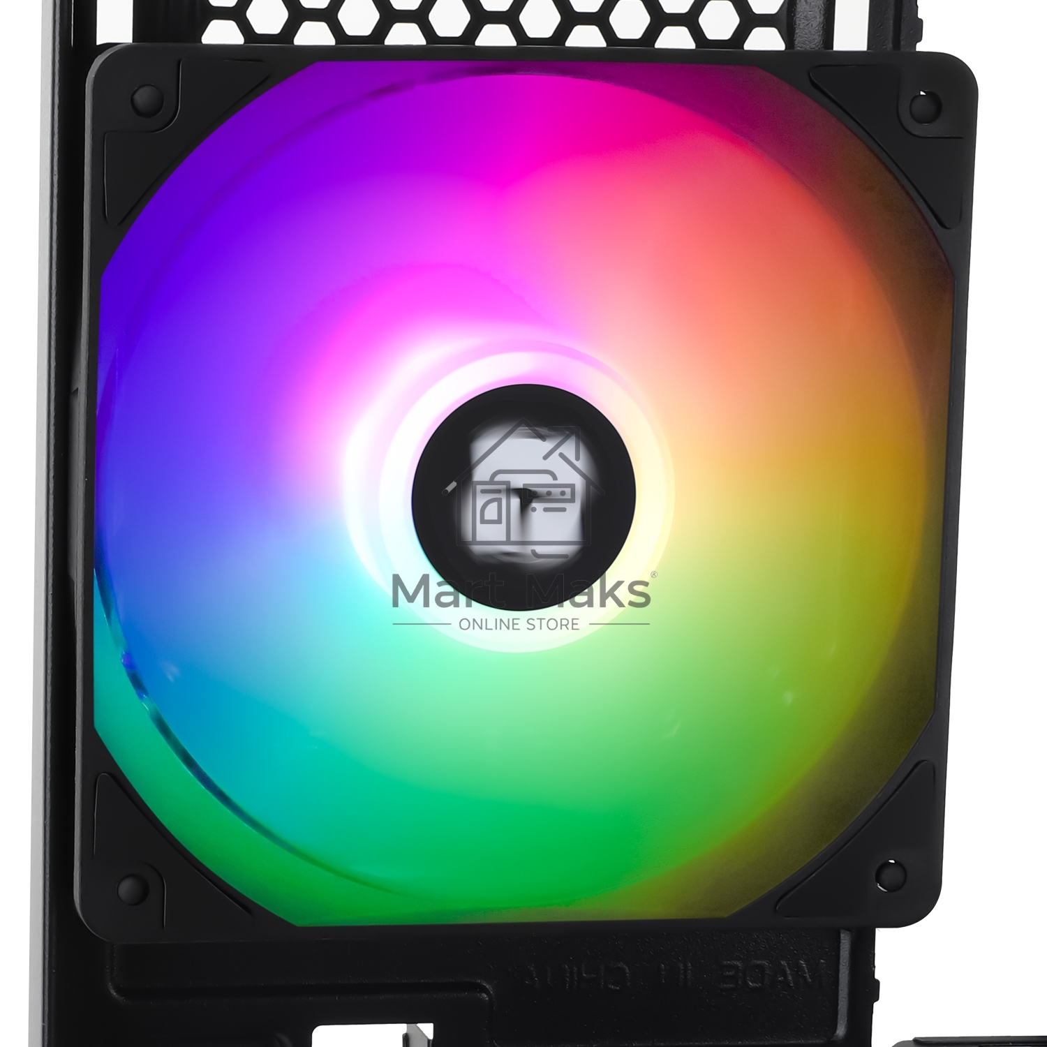 Кулер для корпуса Thermaltight TL-C12C-S (120x120x25mm, 4-pin PWM, ARGB, 66.17CFM, 25.6dBA, 1550RPM, Black)