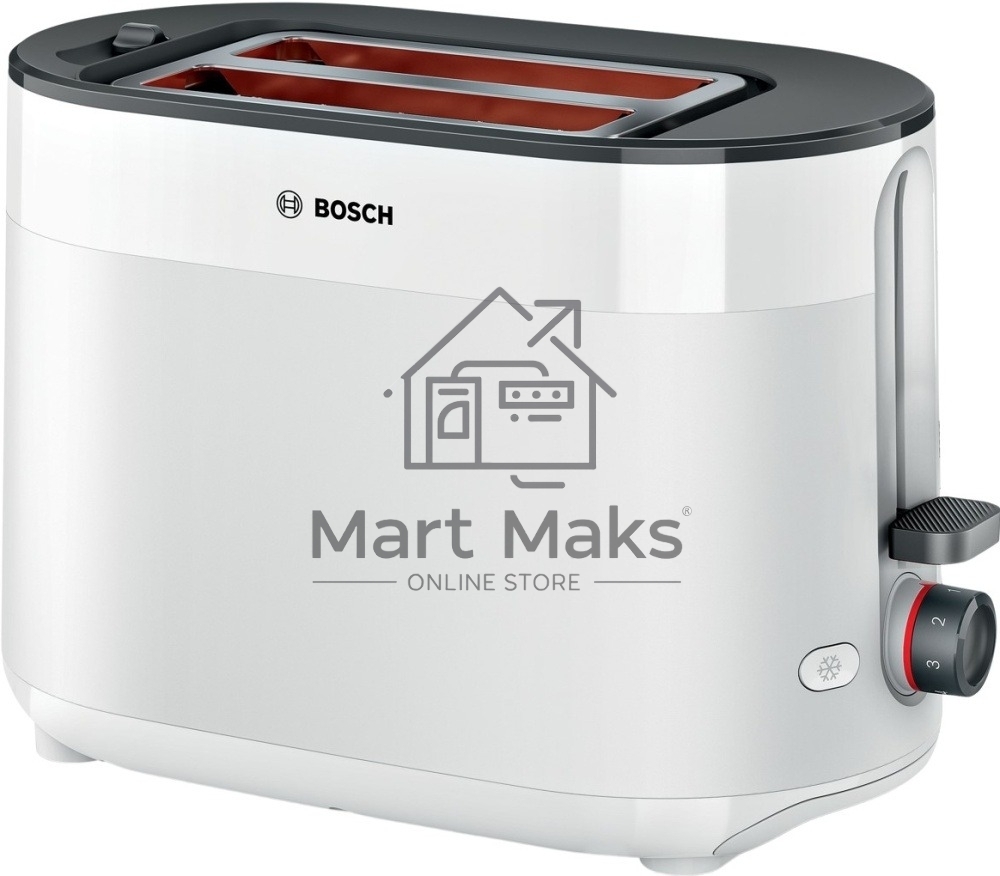 Тостер Bosch TAT2M121 белый