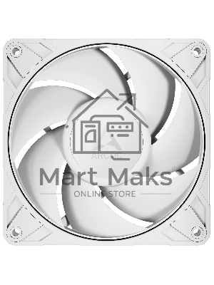 Вентилятор для корпуса Arctic Cooling ARCTIC P12 Pro PST белый - retail