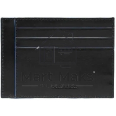 Чехол для кредитных карт Piquadro Blue Square PP2762B2R/N черный натур.кожа