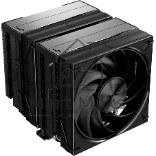 Кулер для процессора SAMA A60B черный, 2x120 мм, алюминий/медь, 800-2200 об/мин, 29 дБ, 4 pin PWM, 265 Вт, высота 156.5 мм