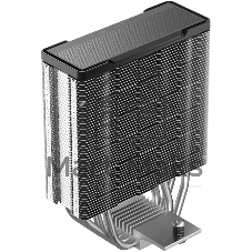 Устройство охлаждения(кулер) Deepcool AG400 G2 ARGB Soc-AM5/AM4/1200/1700/1851 серебристый/черный 4-pin 30.93dB Al+Cu 230W 641gr Ret (R-AG400-BKAMMG2-G)