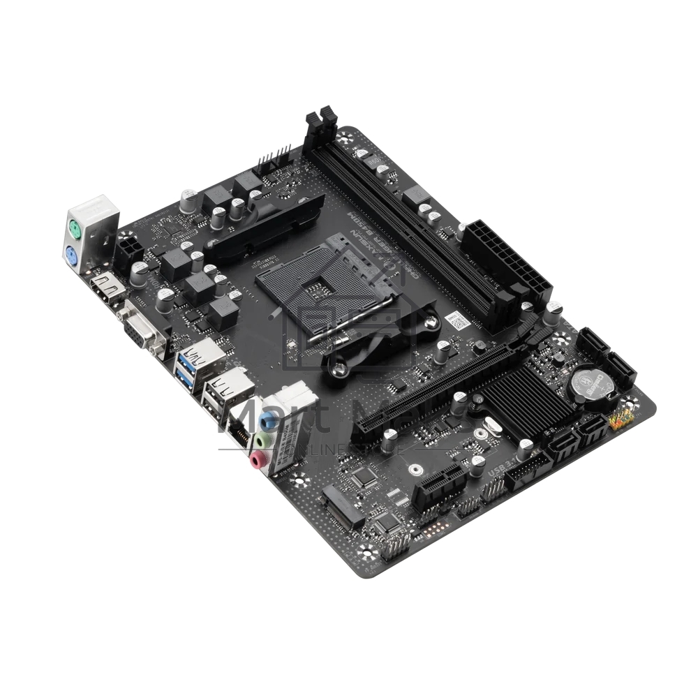 Материнская плата Maxsun Challenger B450M, AM4, AMD B450, 2xDDR4, 4xSATA, 1xM.2, 1xPCIe 3.0 x16, 1xPCIe 3.0 x1, 1xHDMI, 1xVGA, 1x 1Gb LAN, 2xUSB-A 3.2 Gen 1, 2xUSB-A 2.0, 3x3.5 мм, 5.1, M-ATX