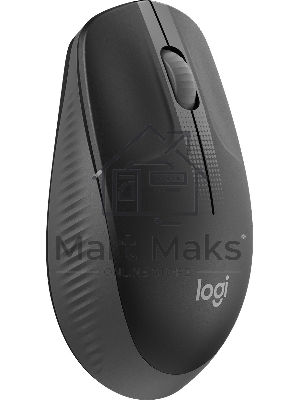 Мышь беспроводная Logitech M190 черный/темно-серый, 1000 dpi, радиоканал, USB, кнопки - 3