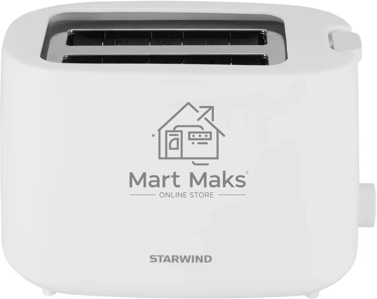 Тостер Starwind ST4107 750 Вт, белый