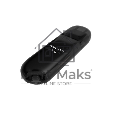 Флешка USB Maxvi P1 (FD8GBUSB20C10P1 black), 8Gb, USB 2.0, R/W 12/5, черный