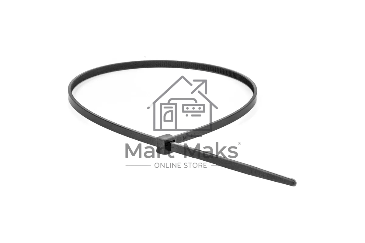 Хомут кабельный DKC 25310SR 3.6х300 полиамид черный (уп.100 шт)