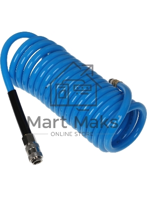 Шланг FUBAG спиральный с фитингами рапид полиуретан 15 бар 8x12мм 5м 170304