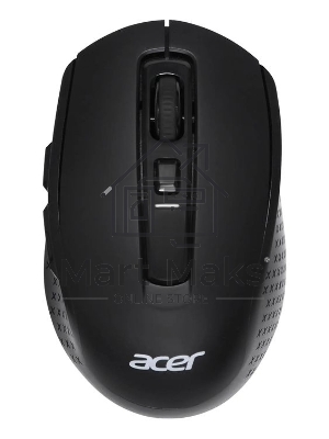 Мышь беспроводная Acer OMR070 черный, 1600 dpi, радиоканал, Bluetooth, USB, кнопки - 6