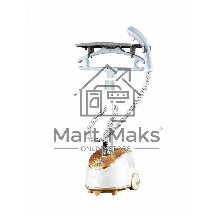 Отпариватель Kelli KL-825 белый/золотой, 2800 Вт, 35 г/мин, 2000 мл