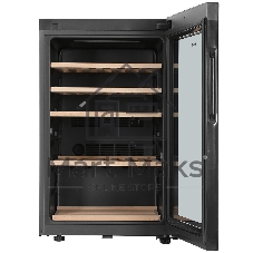 Винный шкаф Haier FWC49GA черный, 116 л, 1 отсек, 49 бут., класс A