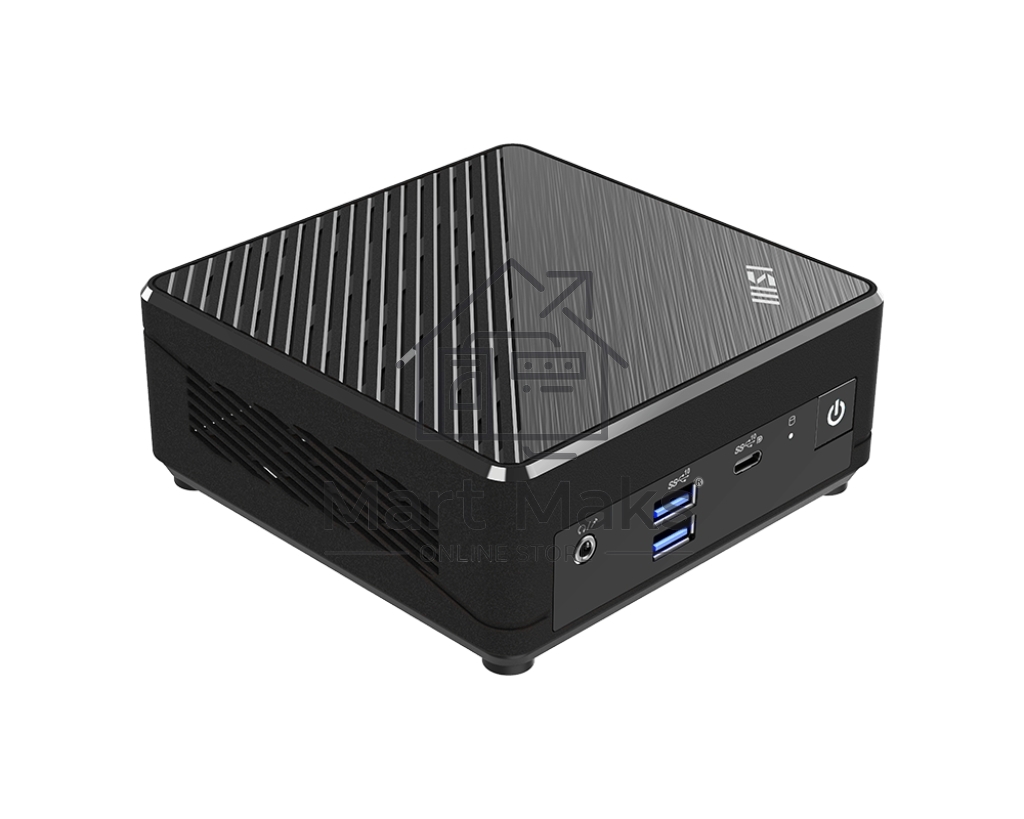 Неттоп MSI Cubi N ADL Intel Processor N200, 4Gb DDR4 SO-DIMM, 128GB SSD M.2, Intel UHD Graphics, noDVD, WiFi, BT, 65W, no keyboard&mouse, WinPro11, 1y war-ty (9S6-B0A911-211)