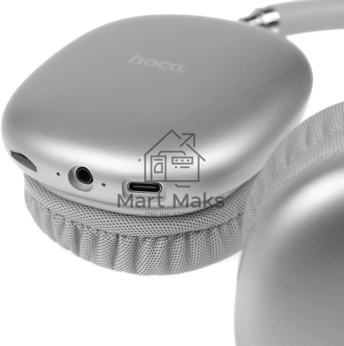 Наушники мониторные Hoco Air Triumph W35 серебристый беспроводные bluetooth оголовье
