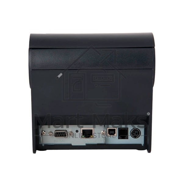 Чековый принтер Mertech G80i прямая термопечать, 203 dpi, 250 мм/сек, Ethernet, RS-232, USB, черный