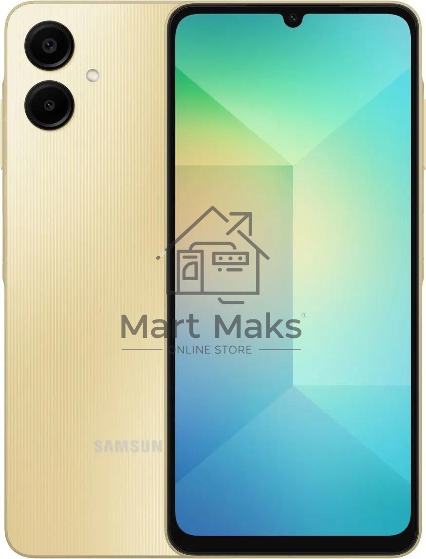 Смартфон Samsung Galaxy A06 SM-A065F 4/64Gb золотистый