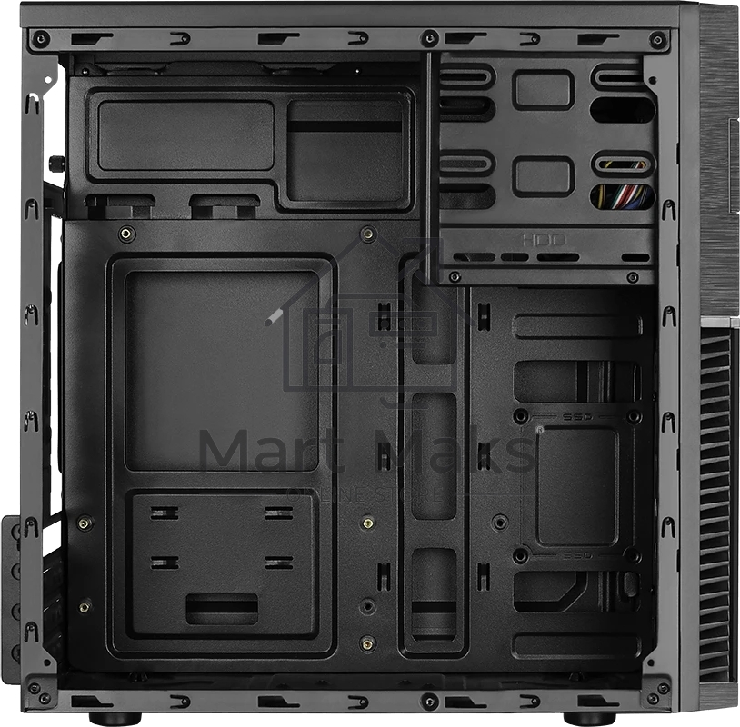Компьютерный корпус Aerocool / Formula Cs-105, mATX, без БП, 187x361x355мм (ШxГxВ), USB3.0 x1, USB 2.0 x1, металл 0,5мм, 120-мм вентилятор в комплекте