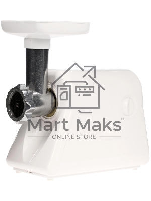 Мясорубка электрическая Ротор Дива ЭМШ 35/300-2 белый, 1500 Вт, 0.6 кг/мин, насадки - 2