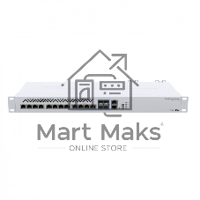 Коммутатор MikroTik CRS312-4C+8XG-RM, 8×10 Гбит/с + 4×10 Гбит/с Combo (SFP+/RJ-45), управляемый