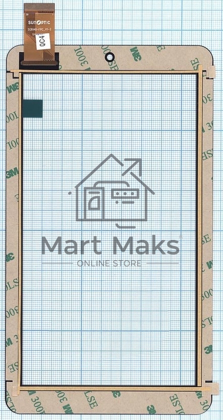 Сенсорное стекло (тачскрин) SG8148-FPC-V1-1, черное