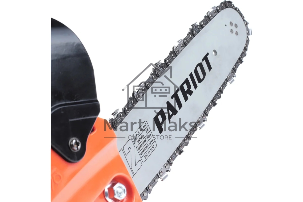 Бензопила Patriot PT2512 1000Вт 1.3л.с. дл.шин.:30см