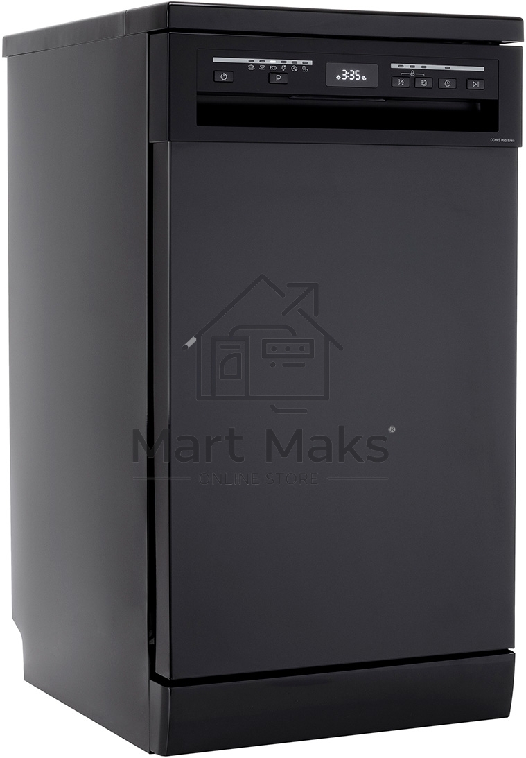 Посудомоечная машина DeLonghi DDWS09S Erea, черная, 44.8 см, 10 компл., 49 дБ, класс A++