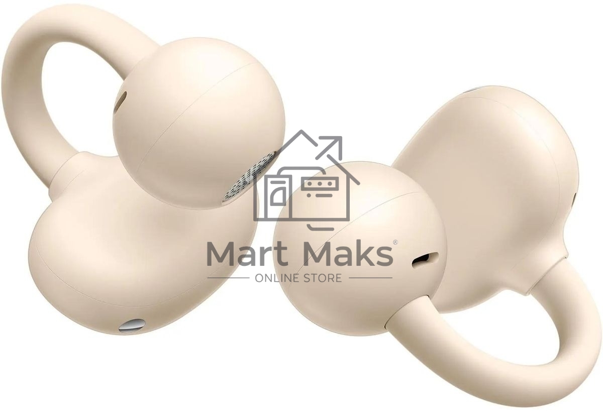 Наушники Huawei FreeClip Dove-T00, Bluetooth, вкладыши, бежевый