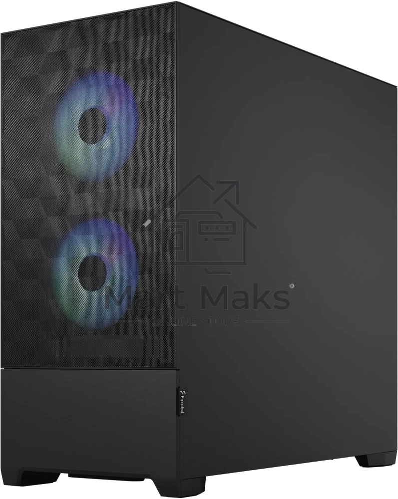 Корпус Fractal Design Pop Air RGB Black TG Clear Tint FD-C-POR1A-06