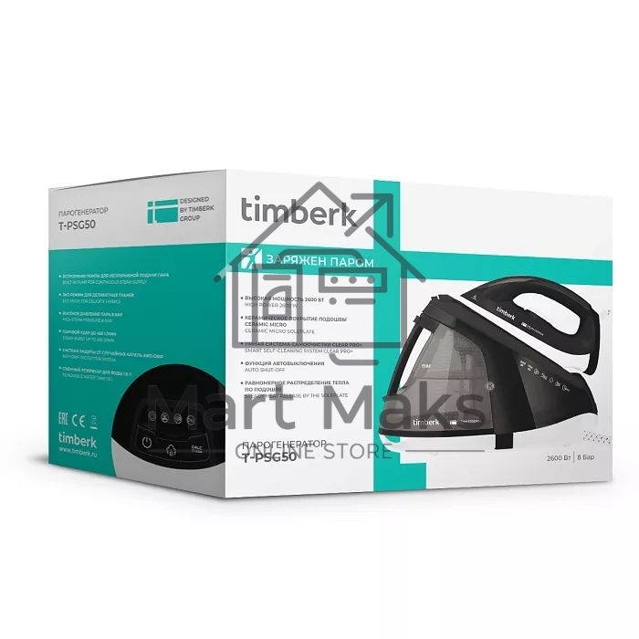 Парогенератор Timberk T-PSG50 (черный)