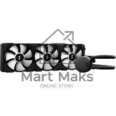 Система жидкостного охлаждения для ПК/Water Cooling System Fractal Design Lumen S36 V2 RGB (200W, 360mm, Black, ARGB/Fans: 3x120mm, 56CFM, 33.2dBA, 2000RPM/Pump height 67mm, 22dBA, 4000RPM, Rad thickness 27mm/S: 1851, 1700, 1200, 115X, 2011, 2066, AM5, AM4)