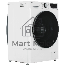 Стиральная машина LG F2V9FW9W белая, загрузка фронтальная 9 кг, 1200 об/мин, класс A