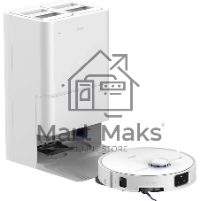 Робот-пылесос Haier HSR Pro R6, белый/серый, 5200 мAч Li-Ion, уборка влажная/сухая, пылесборник мешок для пыли, контейнер для воды 4л