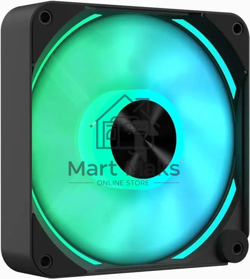 Вентилятор для корпуса Aerocool / Formula APNX FP2-120 PWM ARGB черный, 120 мм, 1800 об/мин, 33 дБ, 4 pin
