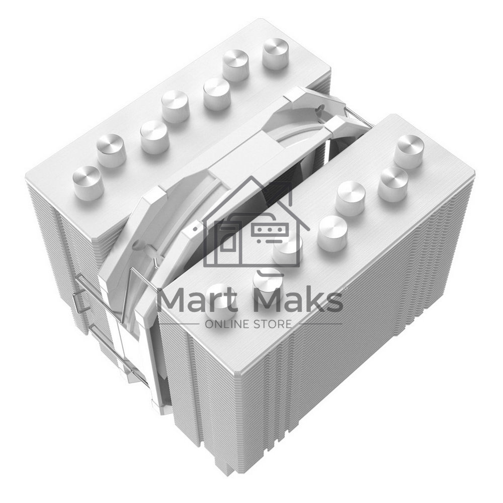 Кулер для процессора ID-COOLING SE-207 XT SLIM белый 120мм алюминий+медь 1800rpm 35.2db 4-pin 220W 135мм