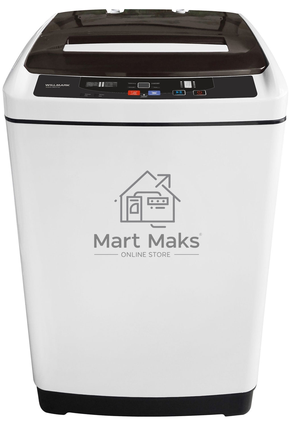 Стиральная машина Willmark WMA-862PW белый, загрузка вертикальная 8 кг, 660 об/мин