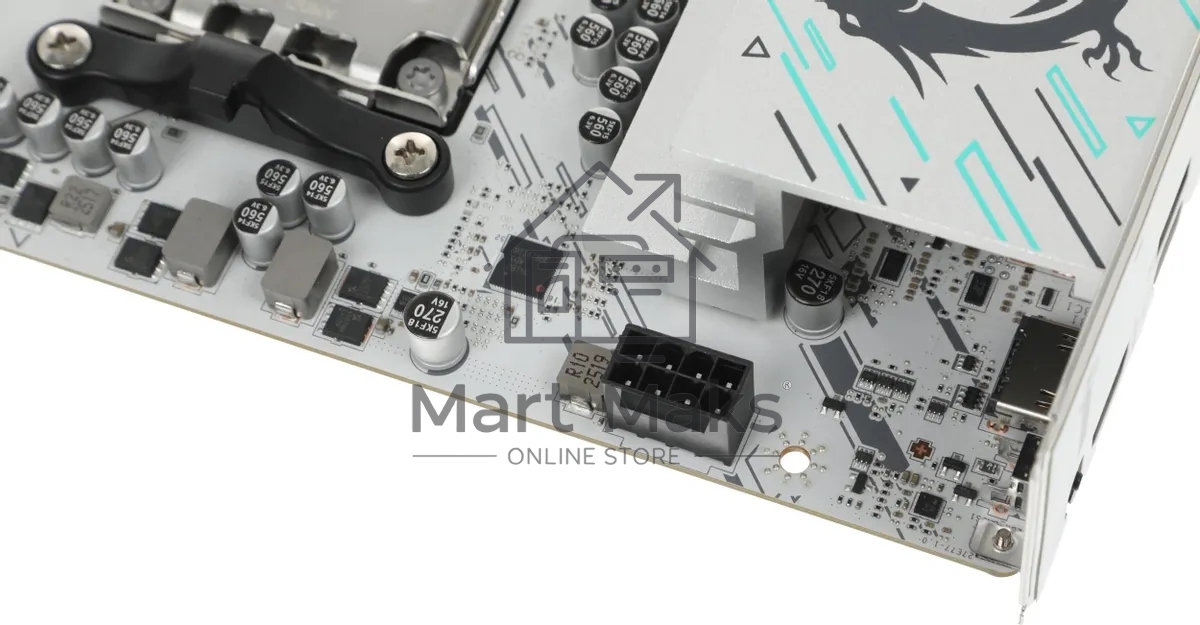 Материнская плата MSI B840M GAMING PLUS WIFI6E, AM5, AMD B840, 4xDDR5, 4xSATA, 2xM.2, 1xPCIe 4.0 x16, 1xPCIe 3.0 x4, 1xHDMI (v2.1), 1xUSB-C 10Gbps, 1xUSB-A 10Gbps, 2xUSB-A 5Gbps, 4xUSB-A 2.0, 1x2.5Gb LAN, Wi-Fi 6E, Bluetooth 5.3, 2x3.5 мм, 7.1, mATX