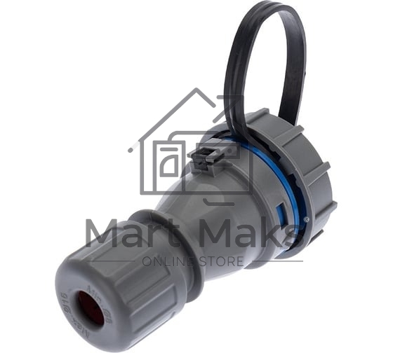 Розетка кабельная Rexant переносная влагозащищенная 16 А, 2Р+РЕ, IP68