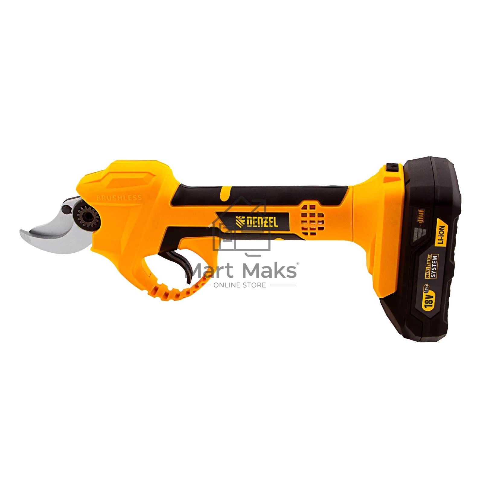 Секатор аккумуляторный Denzel CP-30, 18В Li-Ion