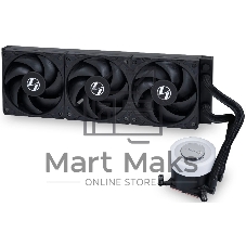 Система жидкостного охлаждения Lian Li GA II Lite 360 Performance Black, 360 мм, 3x120 мм, 200-2500 об/мин, 29.8 дБ, 4-pin PWM, без подсветки, черный