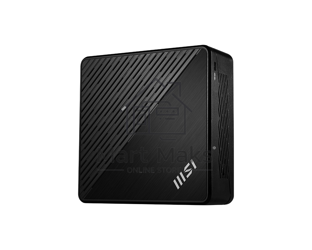 Неттоп MSI Cubi N ADL Intel Processor N200, 4Gb DDR4 SO-DIMM, 128GB SSD M.2, Intel UHD Graphics, noDVD, WiFi, BT, 65W, no keyboard&mouse, WinPro11, 1y war-ty (9S6-B0A911-211)