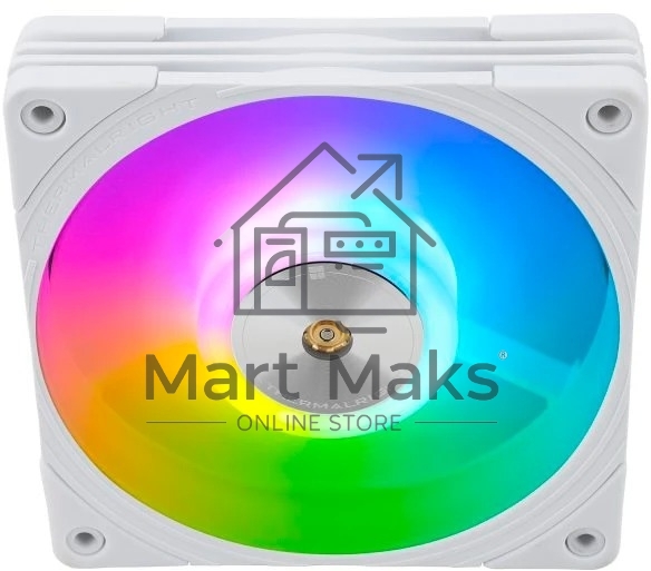 Вентилятор для корпуса Thermalright TL-B12W-S ARGB 120х120x25.6 белый 4-pin 28.1дБ Ret