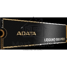 Накопитель SSD ADATA LEGEND 900 PRO, 1Tb, PCIe 4.0 x4, M.2 2280, NVMe, R/W 7400/6000