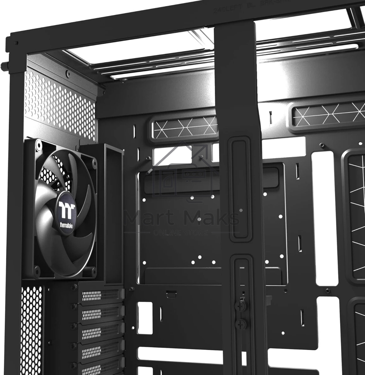 Компьютерный корпус Thermaltake AX500 черный без БП XL-ATX 14x120мм 9x140мм 2x200мм 2xUSB 3.0 audio bott PSU