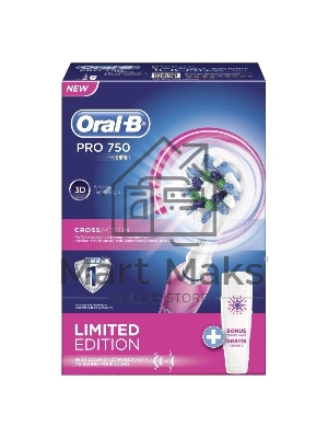 Электрическая зубная щетка PRO 750 LTD EDIT PINK ORAL-B