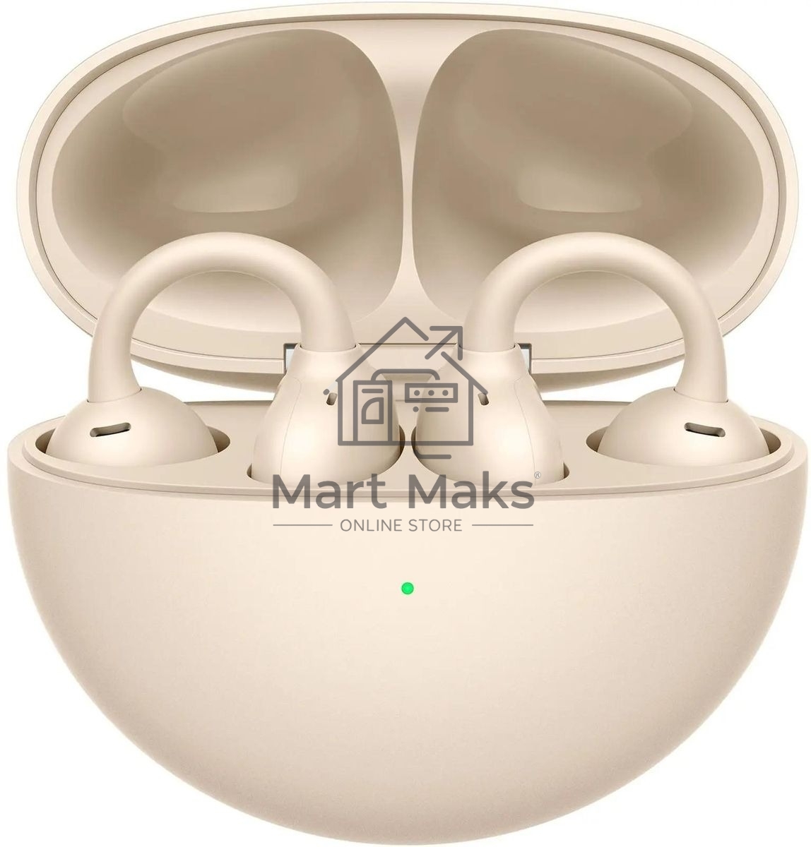 Наушники Huawei FreeClip Dove-T00, Bluetooth, вкладыши, бежевый